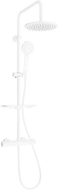 MEXEN - KT40 Sprchový sloup s termostatickou baterií bílé 771504093-20