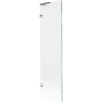 MEXEN/S - Lunar L vanová zástěna FIX 50 x 150, transparent, chrom 897L-050-000-01-00