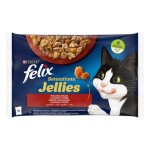 Felix Sensations Jellies masový výběr v želé 4 x 85 g