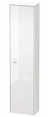 DURAVIT - Brioso Skříňka vysoká 177x42x24 cm, pravá, lesklá bílá BR1320R2222