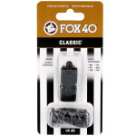 Píšťalka FOX Classic + šňůra 9901-0008 černá N/A