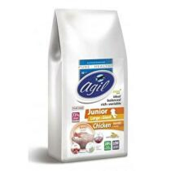 Agil Junior Large&Giant Low Grain Chicken, Lamb 2kg