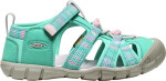 KEEN Seacamp II CNX Youth Dětské sandály bright aqua/pink a boo 35 10054614KEN01C06