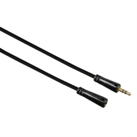 Hama TechLine (3*) prodlužovací audio kabel jack 3.5 mm stereo 5 m / pozlacený (122322-H)