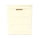 Zahradní úložný box 56x43x53cm, plast, béžová, AZB-G2035 CRM
