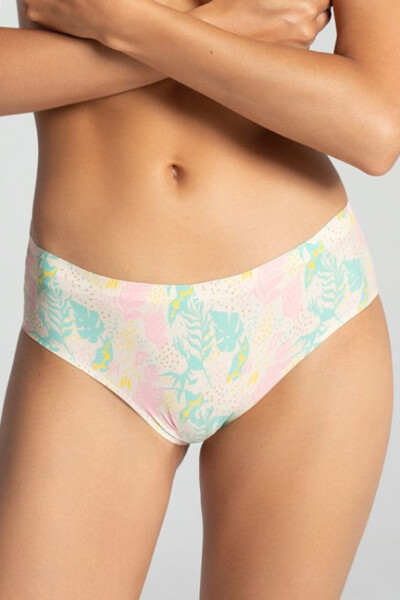 KALHOTKY - BIKINY COMFORT PRINT 01 S Vícebarevné M