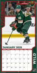 JF Turner Kalendář Minnesota Wild NHL 2025 Wall Calendar