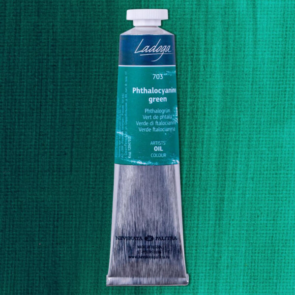 Nevskaya Palitra 1204703 Ladoga oil 46 ml zelená Phtalocyanine 703