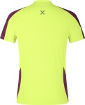 MONTURA Hade Zip T-Shirt, Sunny Lime/Wine Red velikost: M