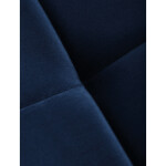 Jídelní židle, modrá, sametová látka, CT-281 BLUE4