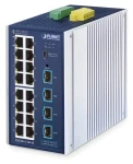 PLANET IGS-4215-16T4 / Switch průmyslový / L2/L4 / 16x GLAN / 4x SFP / DIN / IP30 (IGS-4215-16T4X)