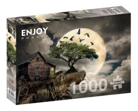 Puzzle Srub na útesu 1000 dílků