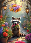 ALIPSON Puzzle Tajná zahrada mývala