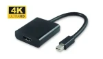 MicroConnect Adapter Active mini DisplayPort 1.2 (M) - HDMI (F) černá / 4K @ 60Hz / 21.6Gbit/s (MDPHDMI6B)