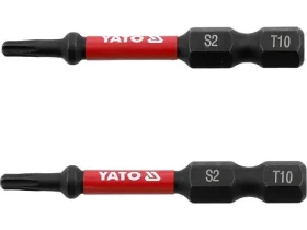 YATO Rázový bit 1/4" T10 / Bit rázový / T10 / 50 mm / 2 ks