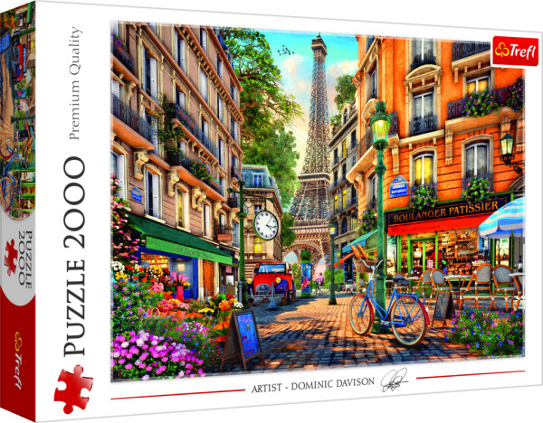 Puzzle Odpoledne Paříži