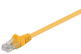 MicroConnect CAT5e U/UTP 0.25m žlutá / PVC (B-UTP50025Y)