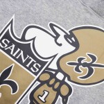 Nike Pánská mikina New Orleans Saints NFL Rewind Throwback Fleece Hoodie Velikost: S