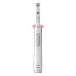 Oral-B PRO 3 3000 Cross Action bílý / Elektrický zubní kartáček / oscilační / 3 režimy / časovač / senzor tlaku (760857)
