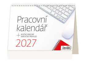 Stolní kalendář 2027 Helma Pracovní