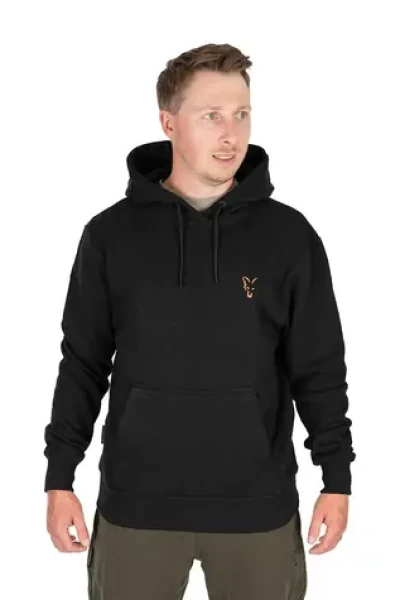 FOX Mikina Collection Black/Orange Hoody 3XL (CCL231)