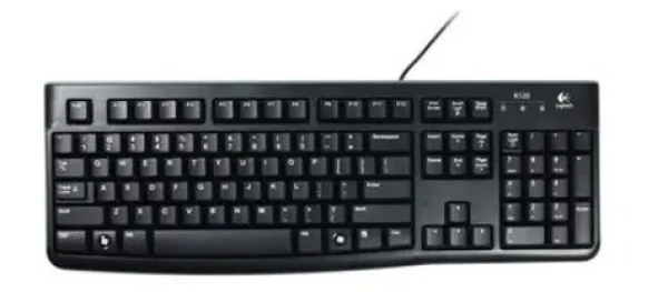 Logitech klávesnice K120 For Spanish / USB / Drátová / Černá (920-002518)