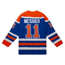 Mitchell & Ness Pánský dres Edmonton Oilers NHL Mark Messier #11 1986-87 Velikost: L