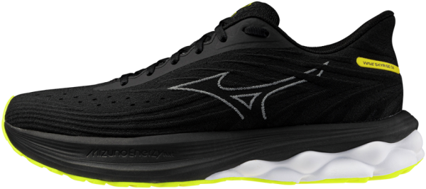 Mizuno Wave skyrise 6 černé - Běžecké boty Mizuno WAVE SKYRISE 6 J1GC250952 Velikost obuvi v EU: 42
