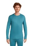Pánské merino tričko s dlouhým rukávem ICEBREAKER Mens 260 Tech LS Crewe, Topaz velikost: M
