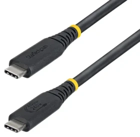 StarTech CC1M40GUSB4TP černá / Kabel USB-C / USB4 40 Gbit/s / 1 m / PD / 8K (CC1M40GUSB4TP)