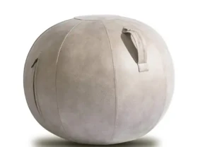 ELJET Designový míč PU kůže šedá
