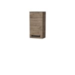 Koupelnová skříňka nízká s černou úchytkou SAT Cube Way 32,5x63x20 cm dub Wellington mat CUBE3CH32DW CUBE3CH32DW