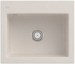 Keramický dřez Villeroy & Boch Subway 60 S, 330901KR, Cream 330901KR