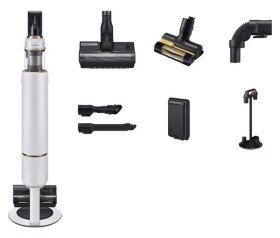 Samsung Bespoke Jet Plus Pet tyčový vysavač, akumulátorový, 86 dB, černá a bílá EDF_2392046