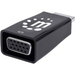 Renkforce RF-3301134 DVI / VGA adaptér [1x DVI zástrčka 24+1pólová - 1x VGA zásuvka] černá s feritovým jádrem, pozlacené