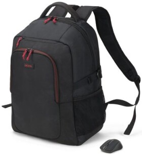 DICOTA Backpack Gain Wireless Mouse Kit černá / batoh pro notebook / až 15.6 / včetně bezdrátové myši (D31719)
