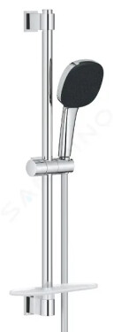 GROHE - Vitalio Comfort Set sprchové hlavice, hadice a tyče s poličkou, 2 proudy, chrom 26929001