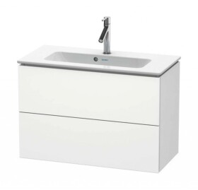 DURAVIT - L-Cube Umyvadlová skříňka 55x82x39 cm, 2 zásuvky, bílá mat LC625701818