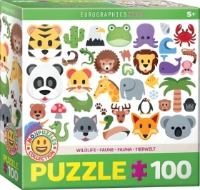 EUROGRAPHICS Puzzle Emoji zvířátka