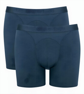 Pánské boxerky Sloggi men EVER Soft Short 2P zelené tmavá modř (00SR) 000L