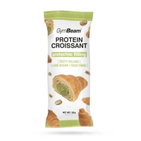 Proteinový croissant s pistáciovou náplní - GymBeam (pistácie, 50 g) (118624-1-50g-pistachio)
