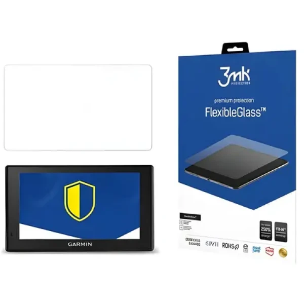 3mk FlexibleGlass pro Garmin DriveAssist 51 5" / Hybridní ochranné sklo / 7H / Antibakteriální