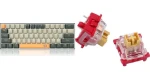 Redragon K606 Lakshmi hnědá s klávesami A113 F Bullet / Herní klávesnice / mechanická / Outemu Red / USB / US