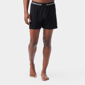 Pánské merino boxerky SMARTWOOL Men's Merino Boxer Boxed, Black velikost: XL