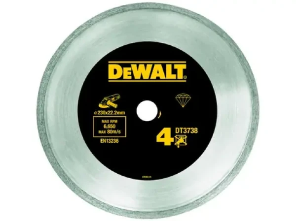 DeWalt DT3738 / Diamantový kotouč na keramické obklady / Průměr 230x22.2 mm (DT3738)