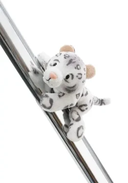 NICI GREEN Magnetka sněžný leopard Eleni Snowbell 12 cm