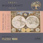 Trefl Wood Craft Origin Antická mapa světa 1000 dílků Trefl