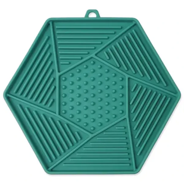 Epic Pet LickSnack Lízací podložka hexagon světle zelený 17x15cm (443-292001)