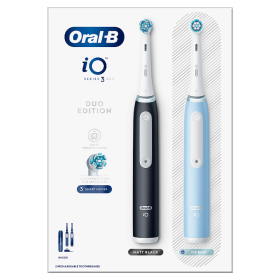 Oral-B iO Series 3 Duo / Elektrický zubní kartáček / magnetický iO / 3 režimy / senzor tlaku (iO Series 3 Duo)
