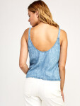 RVCA COLLECTOR CHAMBRAY dámská tílko - S